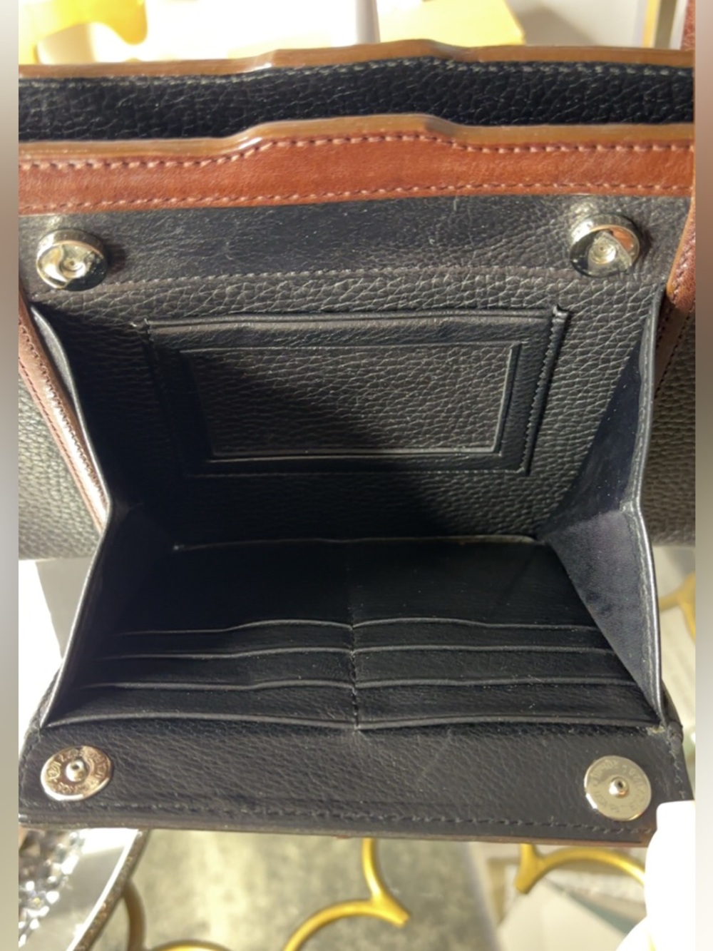 Brighton vintage Jagger leather organizer purse EUC - Picture 14 of 14